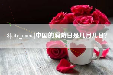 龙岩中国的消防日是几月几日？