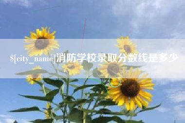 龙岩消防学校录取分数线是多少