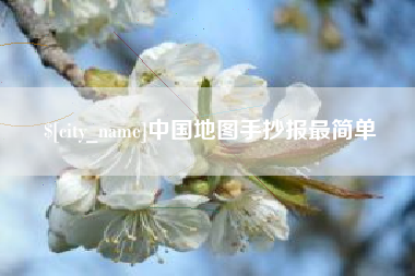 龙岩中国地图手抄报最简单