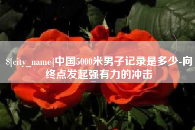 龙岩中国5000米男子记录是多少-向终点发起强有力的冲击