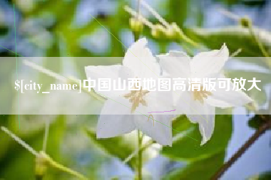 龙岩中国山西地图高清版可放大