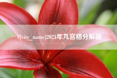 龙岩2021年九宫格分解图