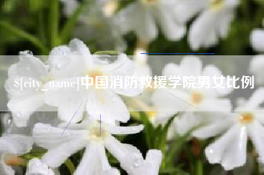 龙岩中国消防救援学院男女比例