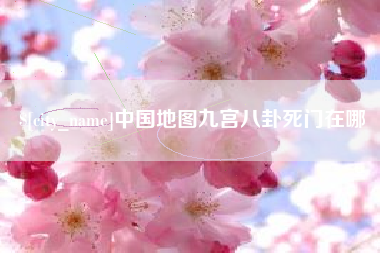 龙岩中国地图九宫八卦死门在哪