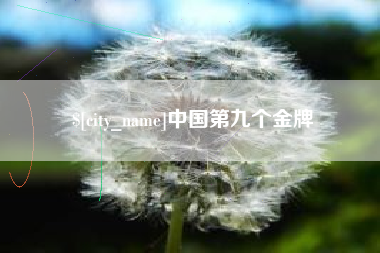 龙岩中国第九个金牌