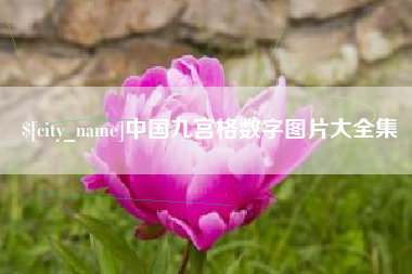 龙岩中国九宫格数字图片大全集