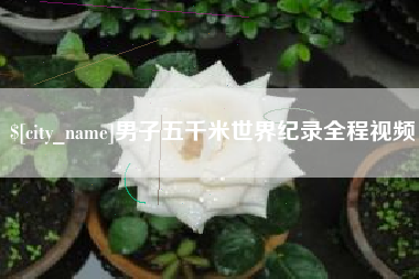 龙岩男子五千米世界纪录全程视频