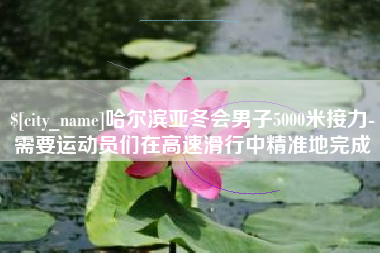 龙岩哈尔滨亚冬会男子5000米接力-需要运动员们在高速滑行中精准地完成