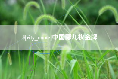 龙岩中国哪九枚金牌