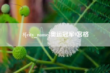 龙岩奥运冠军9宫格