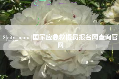 龙岩国家应急救援员报名网查询官网