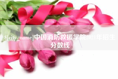 龙岩中国消防救援学院2021年招生分数线