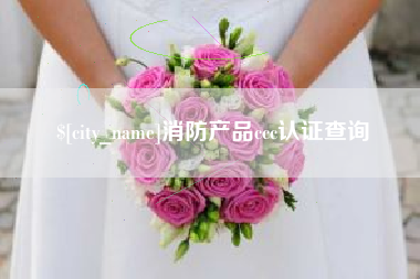 龙岩消防产品ccc认证查询