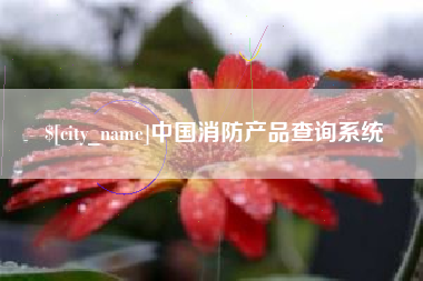 龙岩中国消防产品查询系统